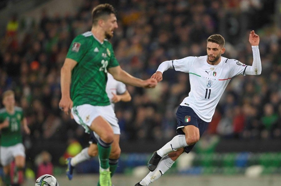 Italia no pasó del empate sin goles ante Irlanda del Norte