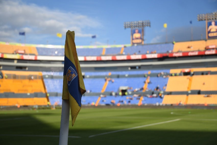 Estadio Universitario de Tigres previo al duelo ante Santos