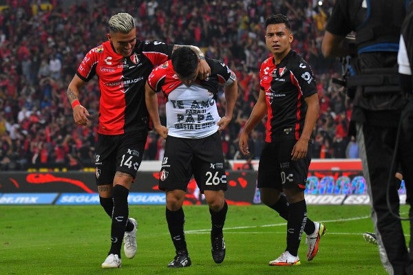 Aldo Rocha anota gol con dedicatoria