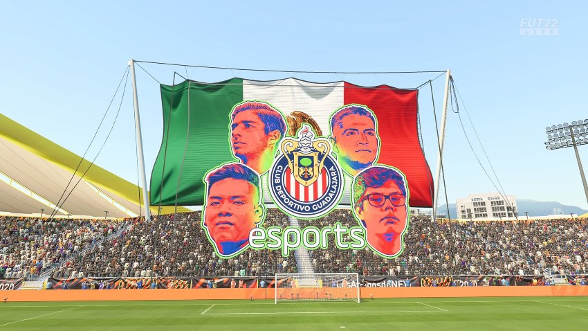 Tifo de Chivas esports en FIFA 22