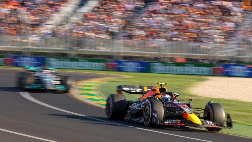 Checo Pérez en el GP de Australia