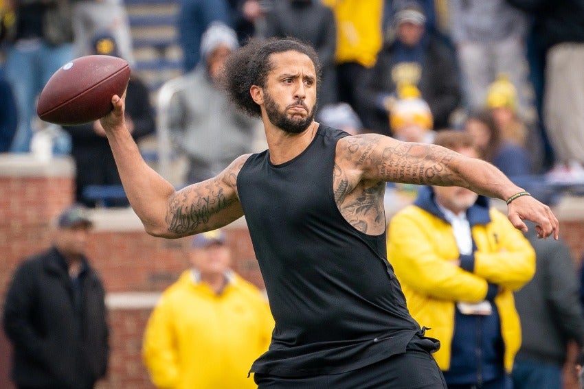 Kaepernick entrenará con Las Vegas Raiders