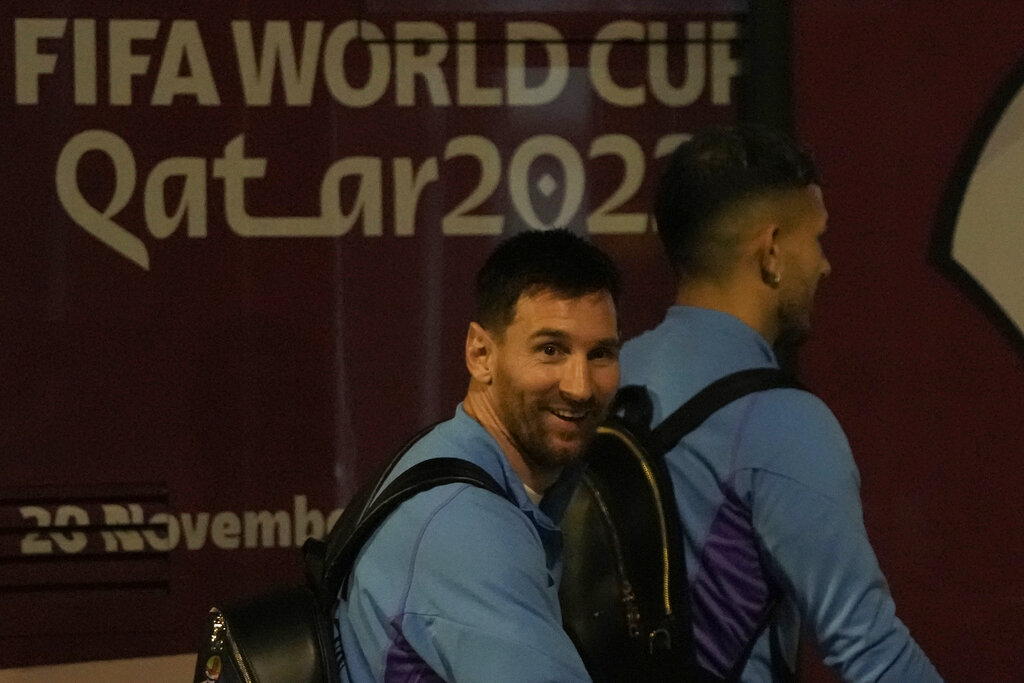Lionel Messi ya está en Qatar
