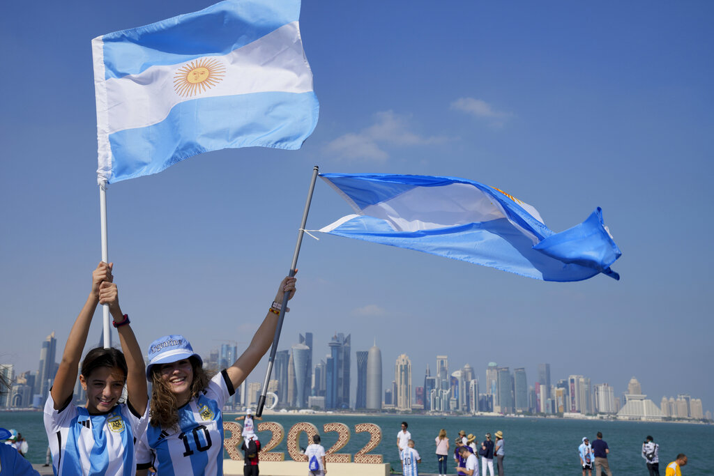 Argentinos ya estpan en Qatar