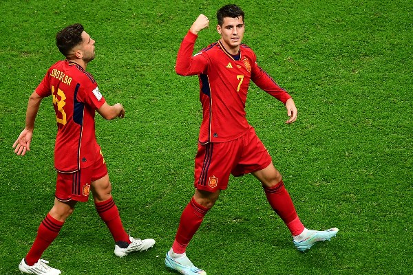 Morata le dio el gol a España 