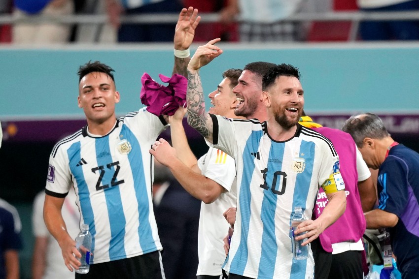 Argentina tras avanzar a Cuartos