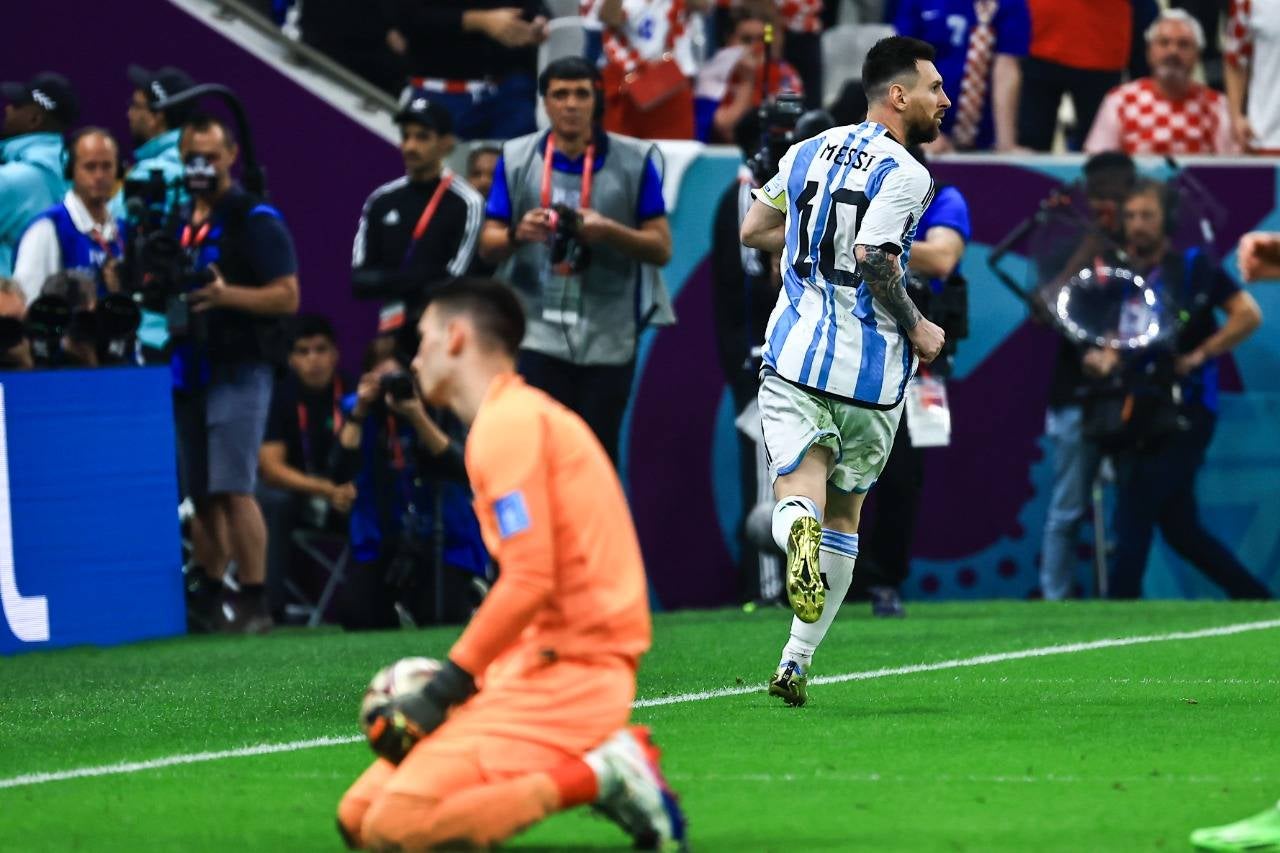 Lionel Messi vive su mejor año con Argentina