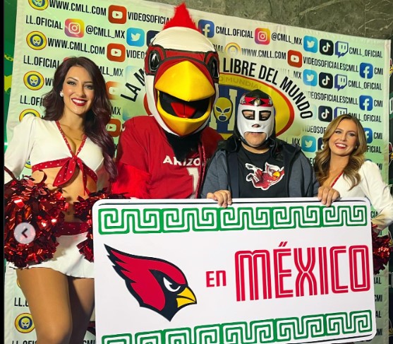 Arizona Cardinals convive con fans mexicanos 