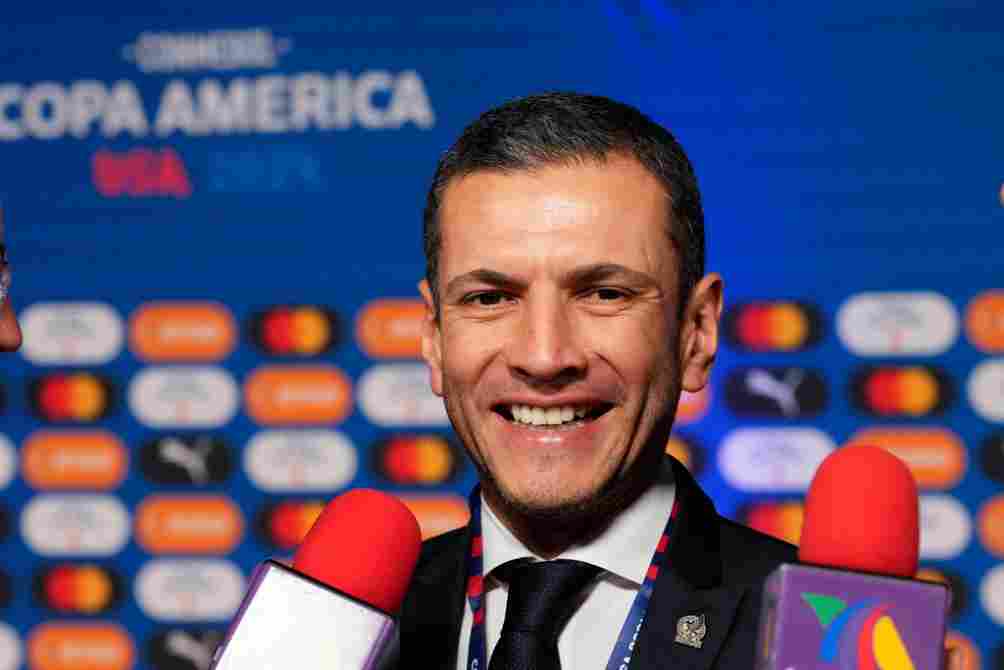 Jaime Lozano en el sorteo de Copa América