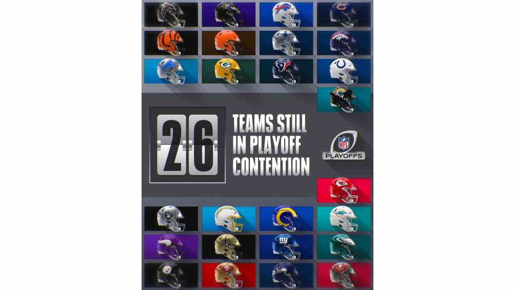 Hay 26 equipos en busca de los playoffs