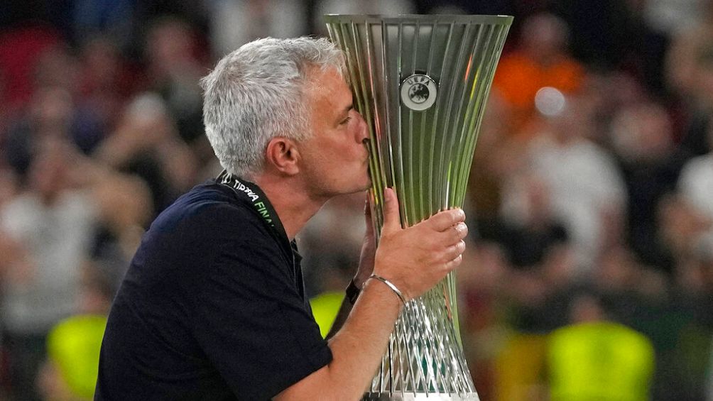 Mourinho tras ganar la Europa League