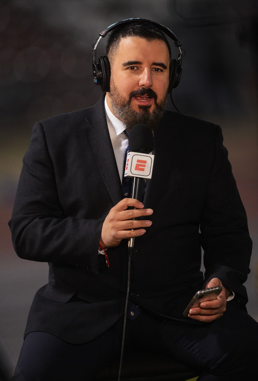 Álvaro Morales, periodista de ESPN