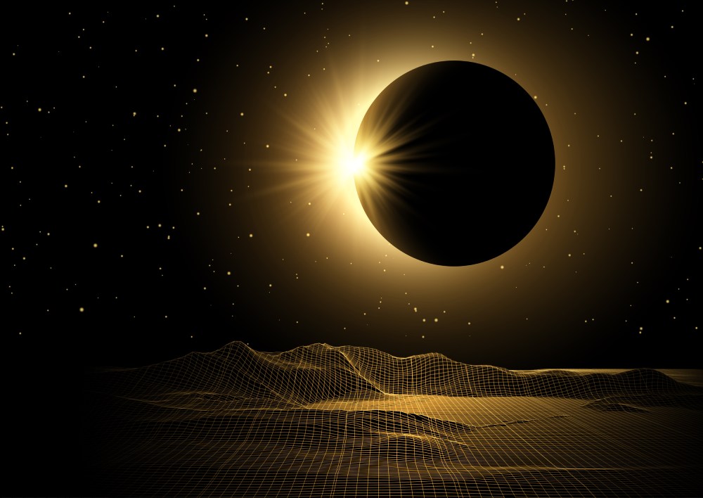 El eclipse solar será este 8 de abril desde las 11 de la mañana.