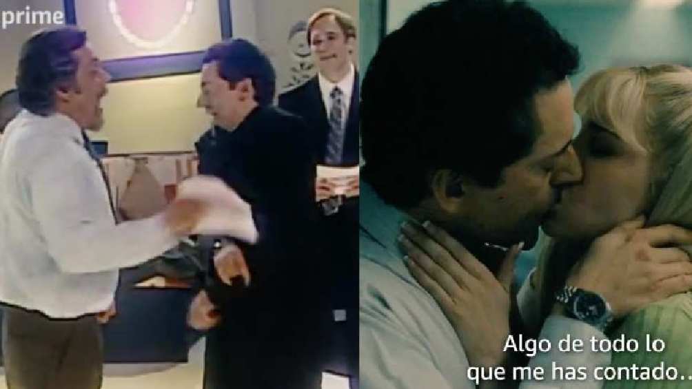 En el tráiler los personajes de Mario Bezares y Paola Durante se besan. 