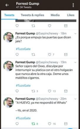 La cuenta de @esepinchewey  con #TuzoGate