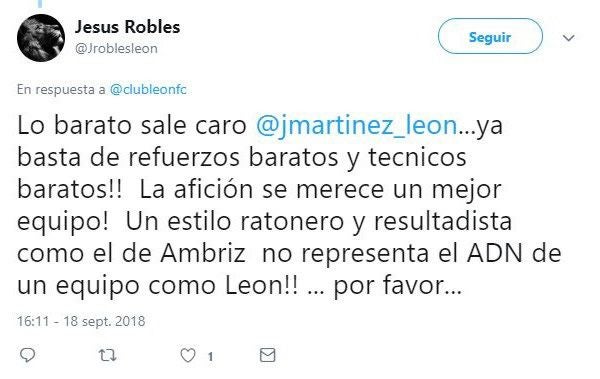 La publicación de Jesús Robles