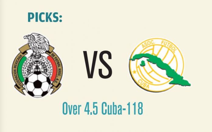 Pick de juego entre México y Cuba en Copa Oro