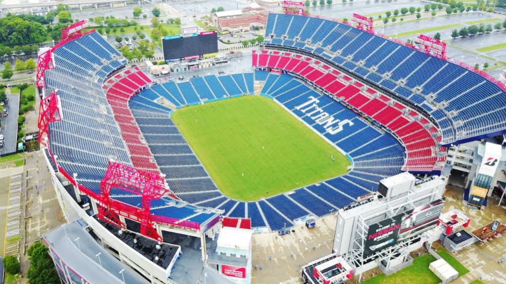 Panorámica del Nissan Stadium