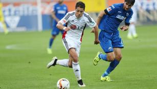 Chicharito en su debut