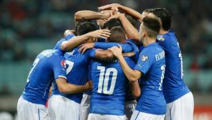 Italia celebra su pase a la Euro 2016