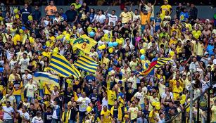 Seguidores del América durante un partido en el Azteca 