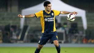 Rafael Márquez, en partido del Hellas Verona