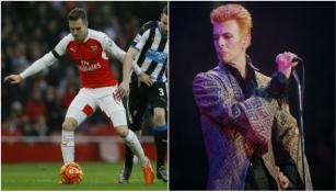 Ramsey en partido del Arsenal y Bowie en concierto