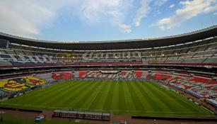 El Estadio Azteca, a la espera de un encuentro