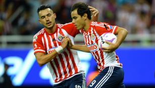 Omar Bravo, tras marcar gol con Chivas