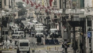 Las calles de Estambul tras el atentado