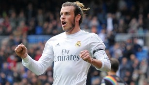 Bale grita en un juego del Real Madrid