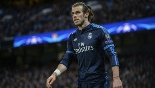 Gareth Bale durante un partido con Real Madrid