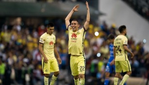 Paul Aguilar festeja tras el título de Concachampions