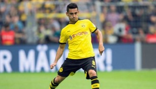 Gündogan, durante un partido del Borussia Dortmund 