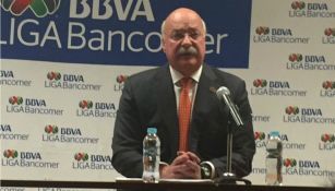 Enrique Bonilla en conferencia de prensa
