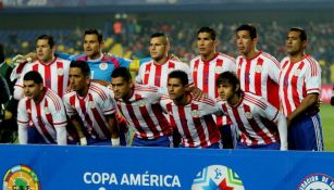 La Selección de Paraguay en la última Copa América disputada en Chile