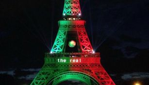 El mayor símbolo arquitectónico de Francia luce los colores de Portugal
