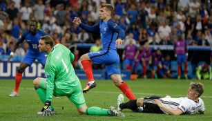 Griezmann supera a Neuer y marca el segundo gol