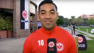 Fabián, entrevistado por su equipo