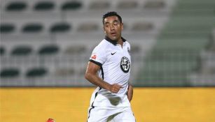 Marco Fabián, durante un partido con el Eintracht Frankfurt