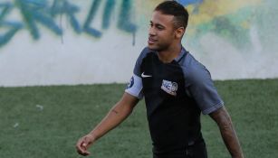 Neymar participa en un evento en Brasil