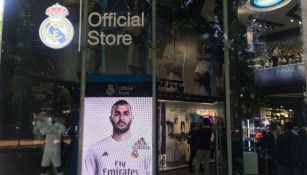 Fachada de la nueva tienda del Real Madrid