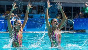 Pareja de nado sincronizado en los JO de Río