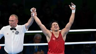 Misael Rodríguez tras ganar su combate