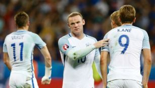 Wayne Rooney, en un partido con la selección inglesa en la Euro 2016