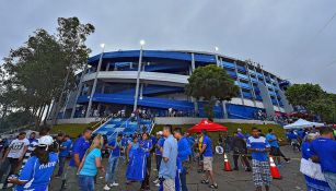 Así lucía el Cuscatlán a pocas horas de arrancar el partido