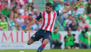 Pereira, durante un partido con el Rebaño