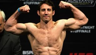 Tim Kennedy en presentación de pesaje de la UFC