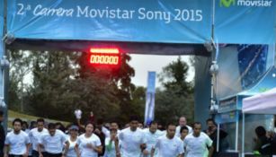 El inicio de la carrera Movistar-Sony 2015
