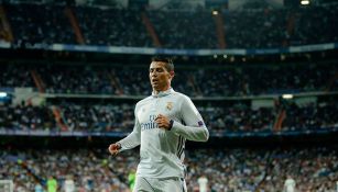 Cristiano Ronaldo, durante el duelo contra el Sporting